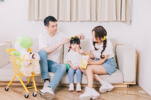 全家福,全家福照,拍全家福,親子寫真,母女寫真